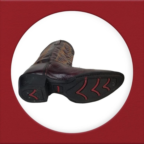 Laredo Men's Birchwood Black Cherry Boots 68458- Size 8.5 EW - Picture 16 of 16